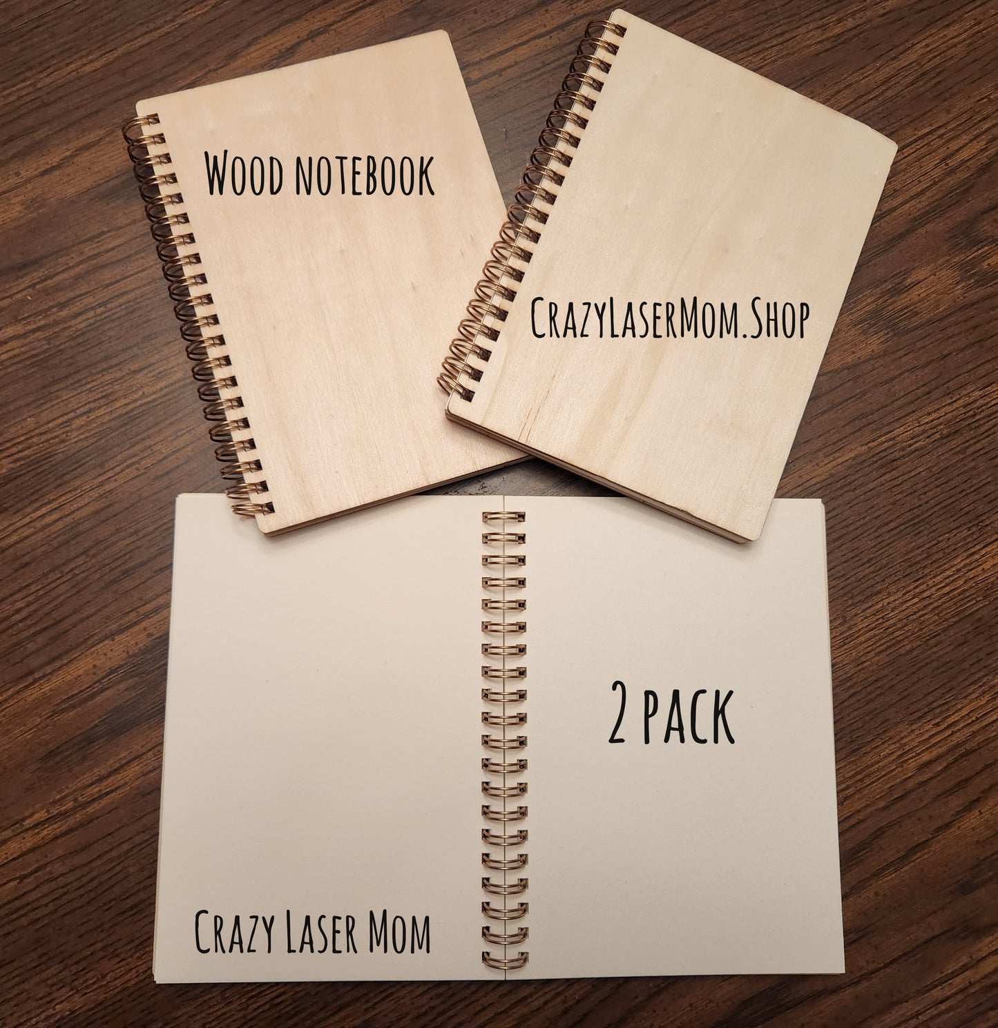 Wood notebook